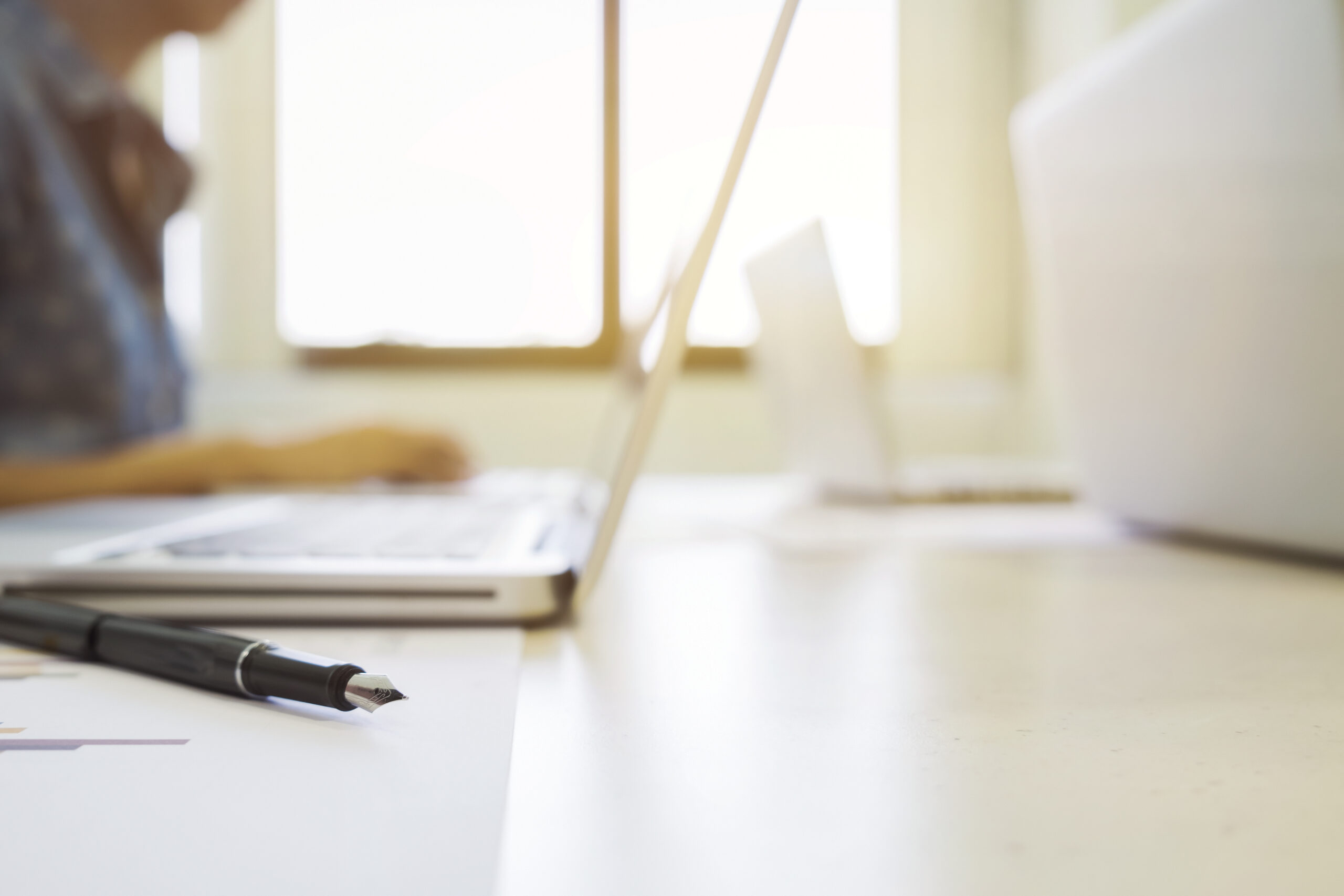 Close up laptop PRIO KMO Solutions